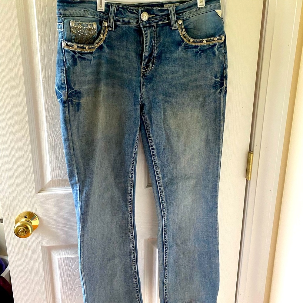 Sexy Couture Bootcut Jeans Size 13.